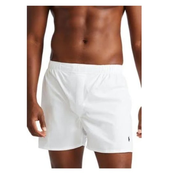 EUC Men's Polo Ralph Lauren 100% Cotton Classic Fit Boxer White Size XL - Picture 7 of 15